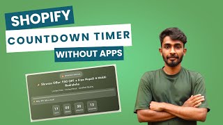 Build a Dynamic Countdown Timer for Shopify WITHOUT Apps (2025) | Stock Counter + Math Formula