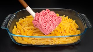 I Have Never Eaten Such Delicious Pasta Only Pasta And Minced Meat