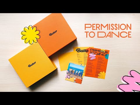 BTS 'BUTTER' SINGLE (Cream/Peach ver.) | Unboxing | Обзор | Распаковка | Анбоксинг