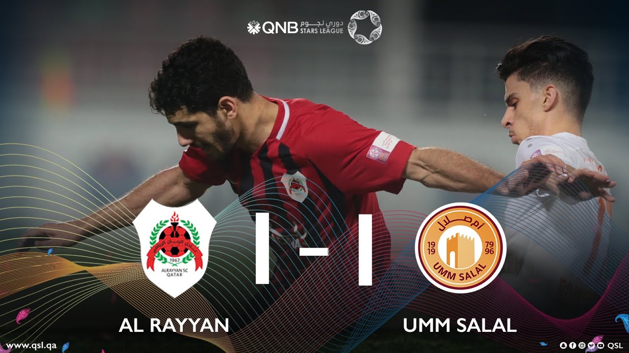 Al Rayyan 1 1 Umm Salal Week 9 Youtube