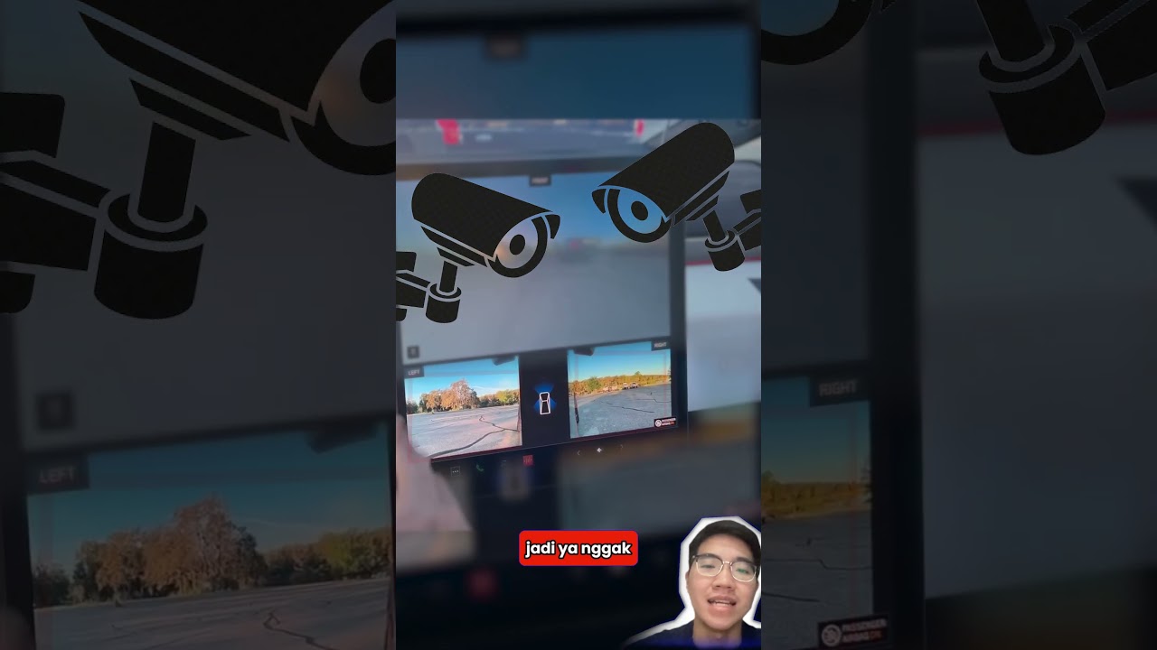 CYBERTRUCK TESLA GA ADA SPION?! #tesla #cybertruck #ev #shorts #rumahbalapan