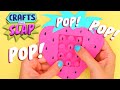 Pop It Like It&#39;s Hot With These DIY Fidget Toys! | CRAFTS THAT SLAP