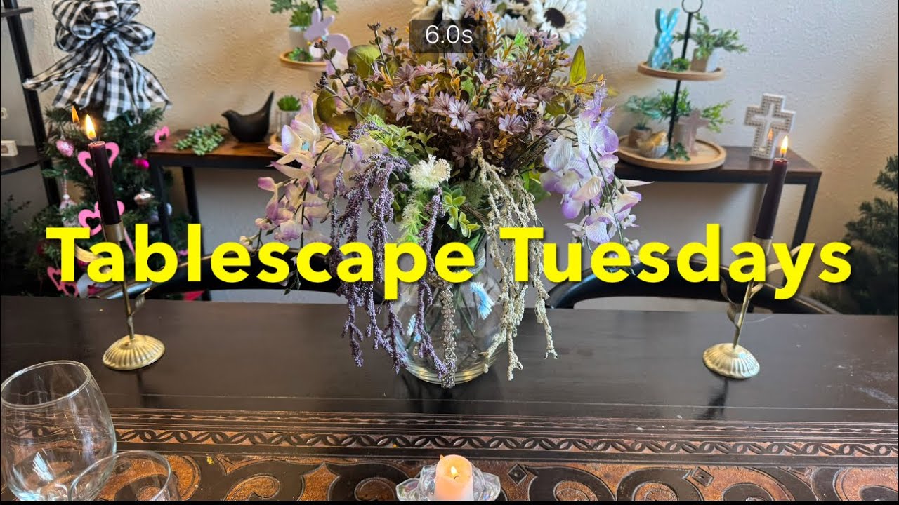 Tablescape Tuesdays / Heritage Tablescape for Two