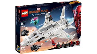 Lego 76130 Speed Build Stark Jet And The Drone Attack