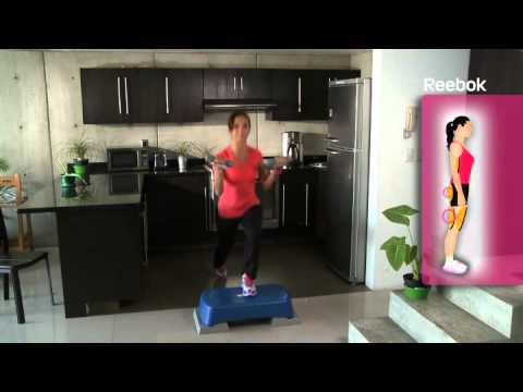 Step 1/4. Tonifica piernas, pompas y brazos. Cuerpazo! lizbeth ansell