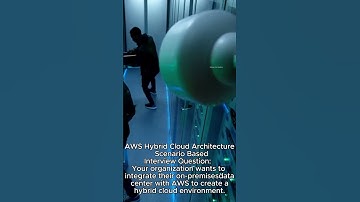 AWS Hybrid Cloud Architecture  Scenario Based Interview Question