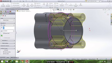 How to make Cylinder of a V12 engine Part 1 of 2