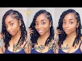 Juicy Two Strand Mini Twists on Natural Hair | Resembles Short Passion Twists | DIY Tutorial