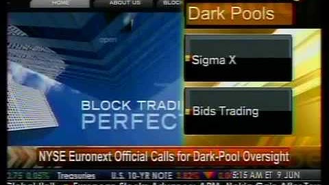 Shining Light On Dark Pools - Bloomberg