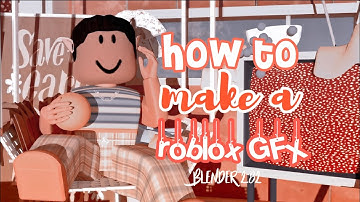 how to make a roblox GFX | blender 2.82