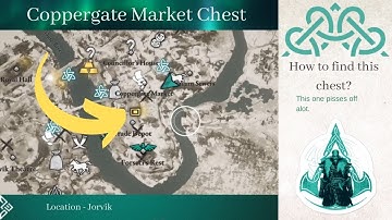 Coppergate Market Underground Chest Location in Jorvik - Assassin’s Creed Valhalla