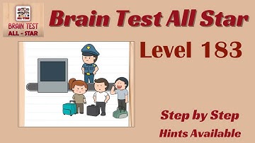 Brain Test All Star Level 183 – Quick & Easy Solution!