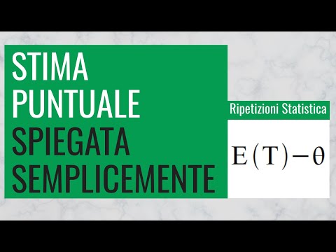 Video: Gli stimatori imparziali sono unici?