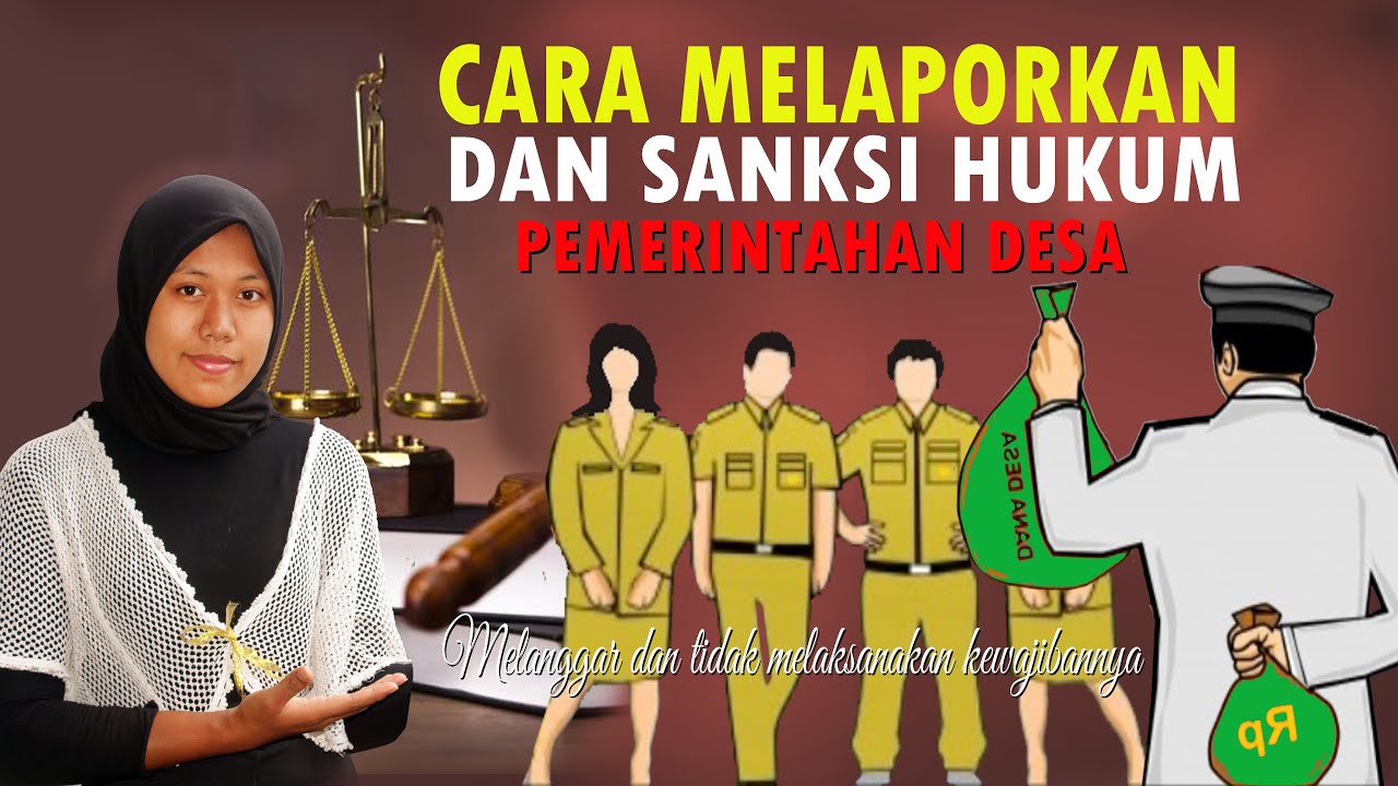 SANKSI HUKUM BAGI KEPALA DESA DAN PERANGKAT DESA