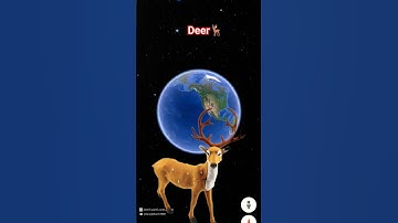 Giant 😆 Deer 🦌 on google😅 maps and googleearth 🌎#shorts #map #earth #viral #trending#googleearth1988
