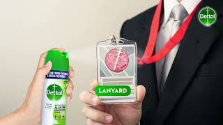 Dettol Disinfectant Spray - Back To Work (15s)