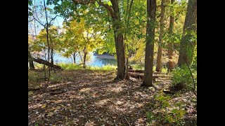 Rolling Fall Foliage Hiking Deer Creek State Park, Rolling Hills Trail, Southwest Of Columbus, Ohio