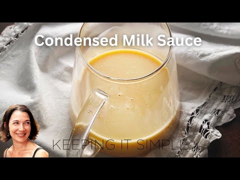 Condensed Milk Ice Cream Sauce