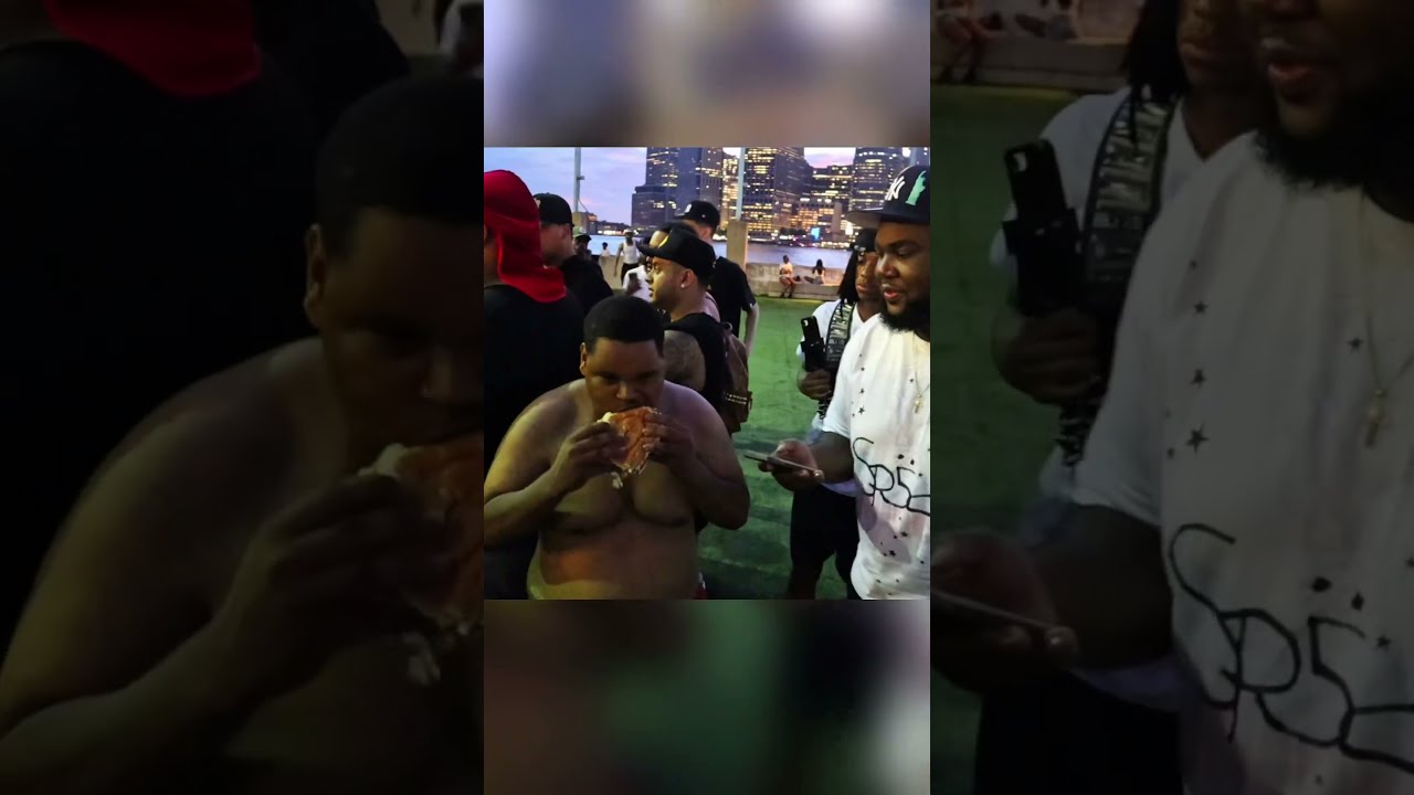 HE ATE 3 HONEY BUNS FOR 100