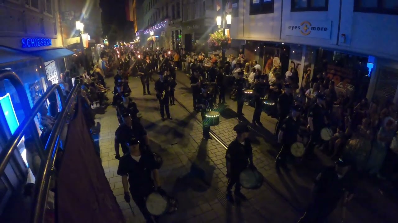 Königsehrenabend 2024 in Neuss. Reg. Fanfarencorps Düsseldorf Wersten