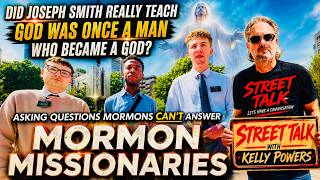 Christian SHOCKS Mormons Asking Questions on Joseph Smith and Was God Once a Man Who Became a God?