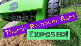 Biggest Problem With Electric Dethatchers & Thatch Rakes