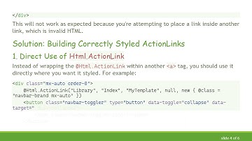 How to Properly Style Your Html.ActionLink in ASP.NET MVC