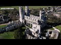Abbaye Jumièges Seine Maritime Normandie filmée par drone