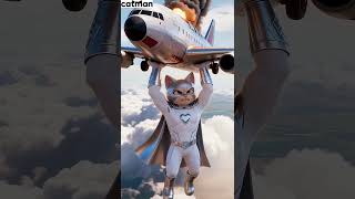 Catman Part 02 Cat Heros Epic Plane Rescue Superhero Cat Saves The Day