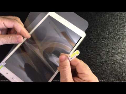 Review and Installation of Ionic screen protector for the Samsung Galaxy tab pro 8.4