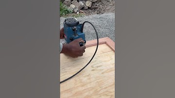 How to break sharp corners with the wood router-Table top taking shape.