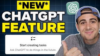 ChatGPT’s NEW Task Scheduling Feature is MIND BLOWING 🤯 (automates any task) Profile