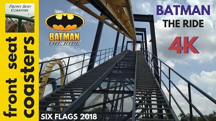 Batman The Ride 4K POV Front Seat On-Ride 2018 Six Flags Great Adventure B&M Invert Roller Coaster