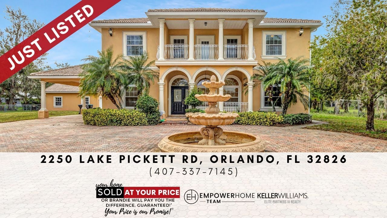 2250 Lake Pickett Road, Orlando, FL 32826 EmpowerHome Team (407) 337
