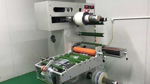 High Speed Label Die Cutting Machine with Snowball Type Waste Rewinder