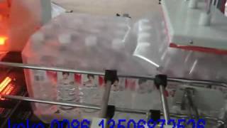 Automatic sleeve wrapper & PE thermal shrink packaging machine