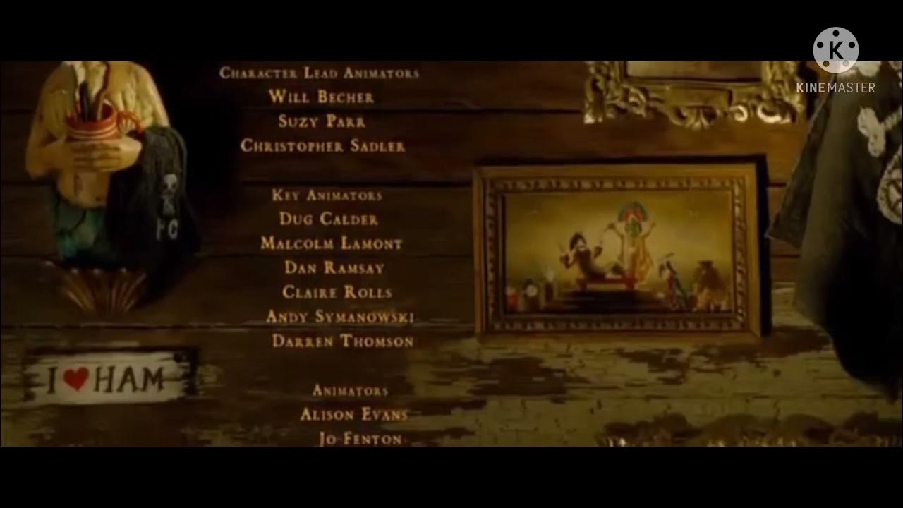 The Pirates Band of Misfits (2012) End Credits on Alex Ramirez