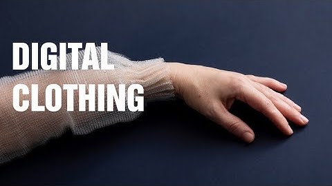 Programmable Digital Fibre That Can Be Sewn Into Fabrics | Digital Fashion