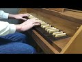 チェンバロで《レモンティーを称えよ!》の冒頭 / "Praise the Lemon Tea!" theme on the harpsichord.