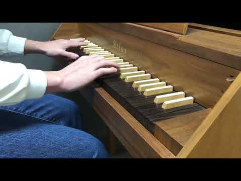 チェンバロで《レモンティーを称えよ！》の冒頭 / "Praise the Lemon Tea!" theme on the harpsichord.