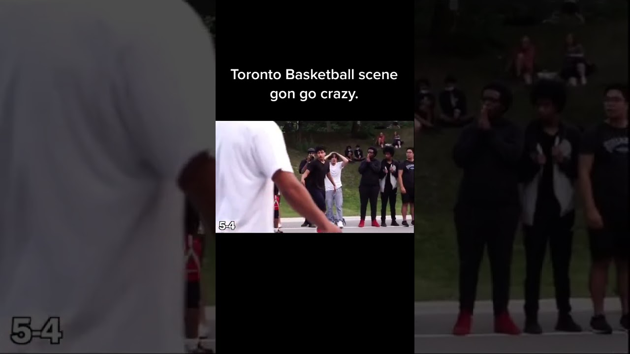 Toronto BasketBall scene gon go crazy