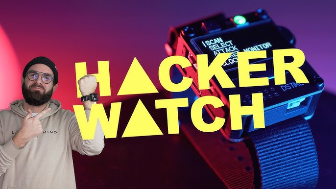 DSTIKE WiFi Deauther Watch V3 ESP8266, Wearable Smartwatch, OLED&Laser, Attack/