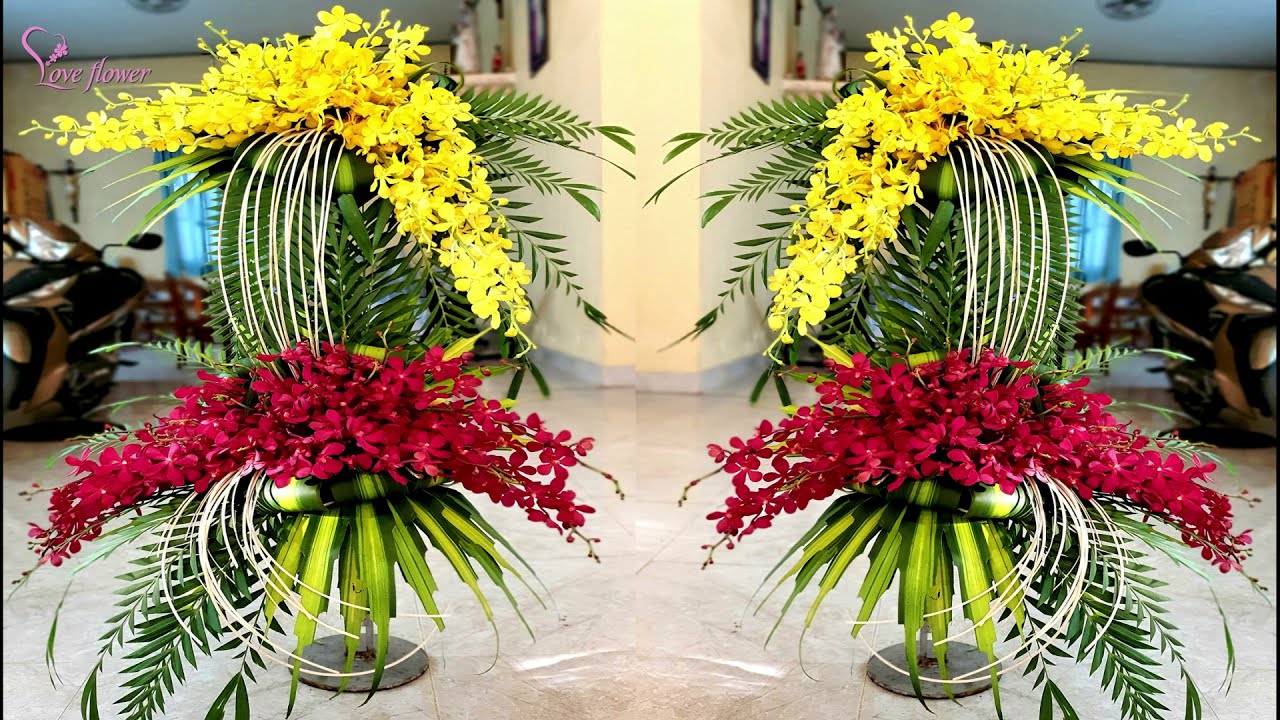 Những mẫu hoa đẹp P21-1 (sưu tầm) - Beautiful church flower arrangement collection - Love flower