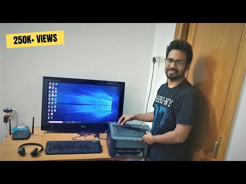 Canon Printer easy setup/install with USB on Windows 10 | Works for any model | Canon LBP 2900B