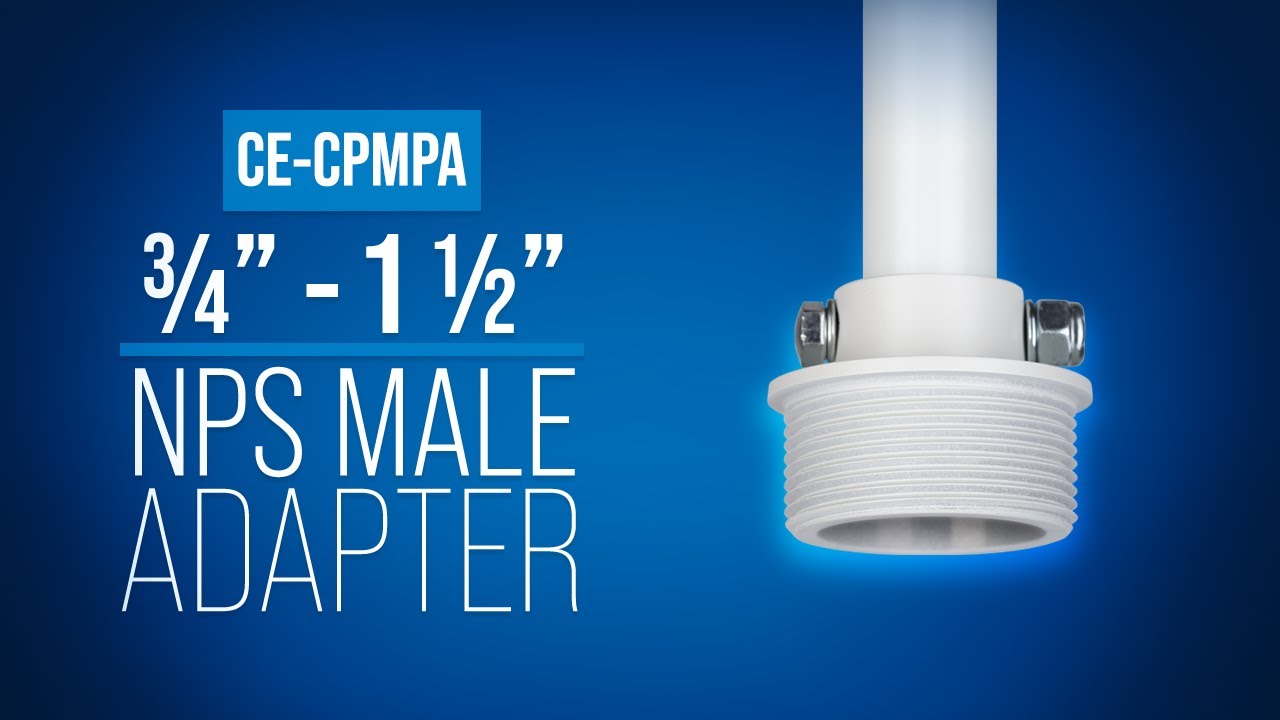CE CPMPA 3 4 EMT To 1 1 2 NPS Male Adapter For CP Series Telescoping CE CPMPA 3 4 EMT To 1 1 2 NPS Male Adapter For CP Series Telescoping