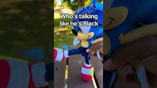 Sonic’s Baggy Clothes MEME #shorts #sonicthehedgehog #redsonic #funny