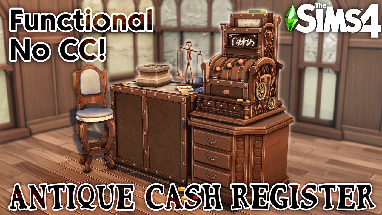 Sims 4 Antique Furniture CC