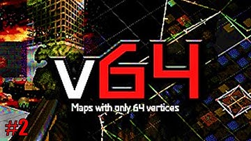 Doom With 64 Corners?! V64 Maps 16-25 + 31-32 Blind Ultraviolence No Saves