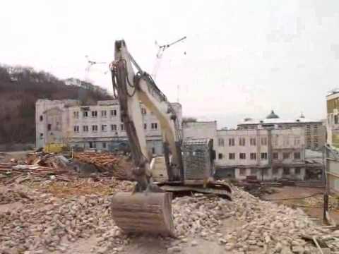 Снос домов на Андреевском спуске