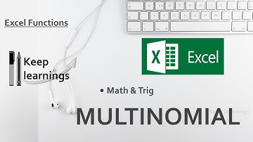 Excel MULTINOMIAL function